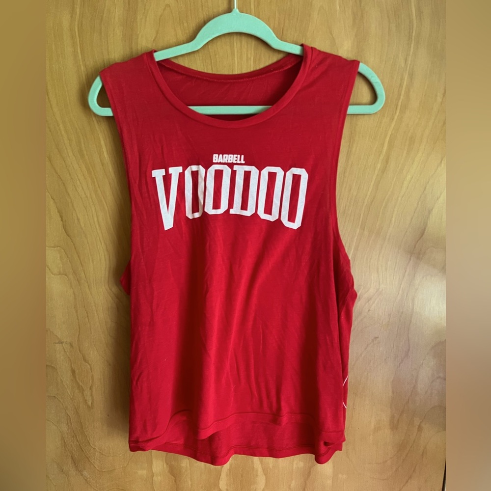 Barbell Voodoo Cropped Tank Size XL